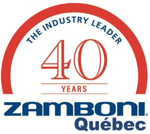 Logo Zamboni Quebec 40 Years