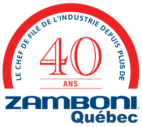 Logo Zamboni Quebec 40 Years