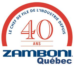 Logo Zamboni Québec 40 ans
